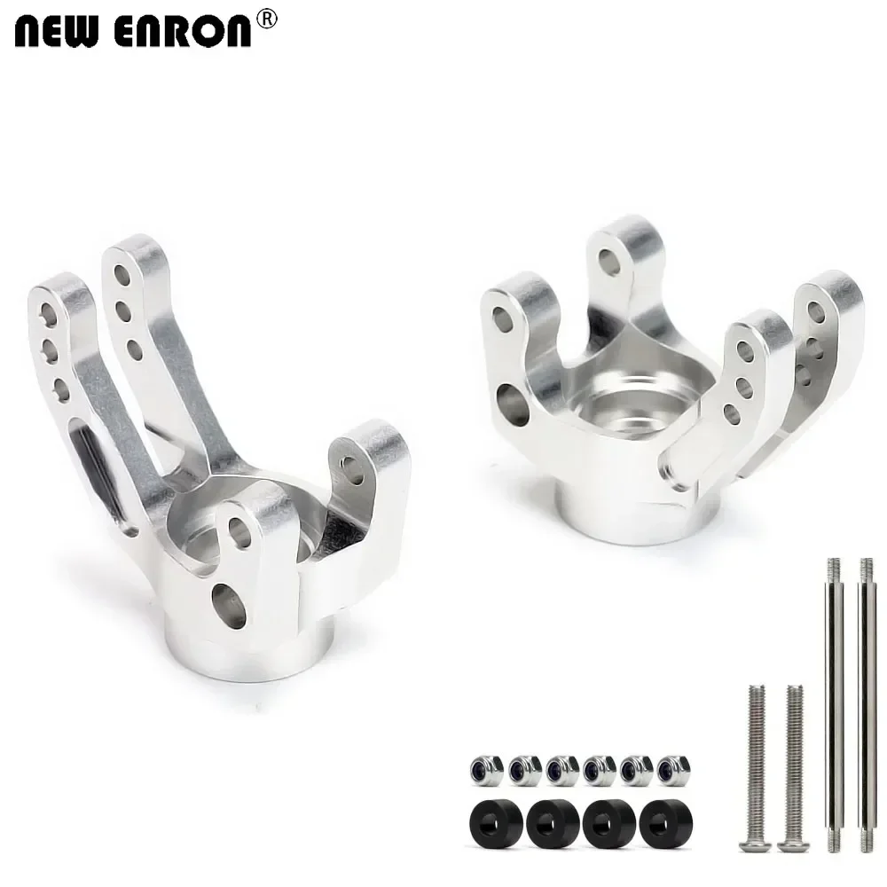 NEW ENRON 2PCS Aluminum Heavy Duty Rear Hub Carrier C-Hub Chub for RC 1/8 HPI SAVAGE Flux HP 2350 XL X 4.6 5.9 21 25 SS  4.1 3.5