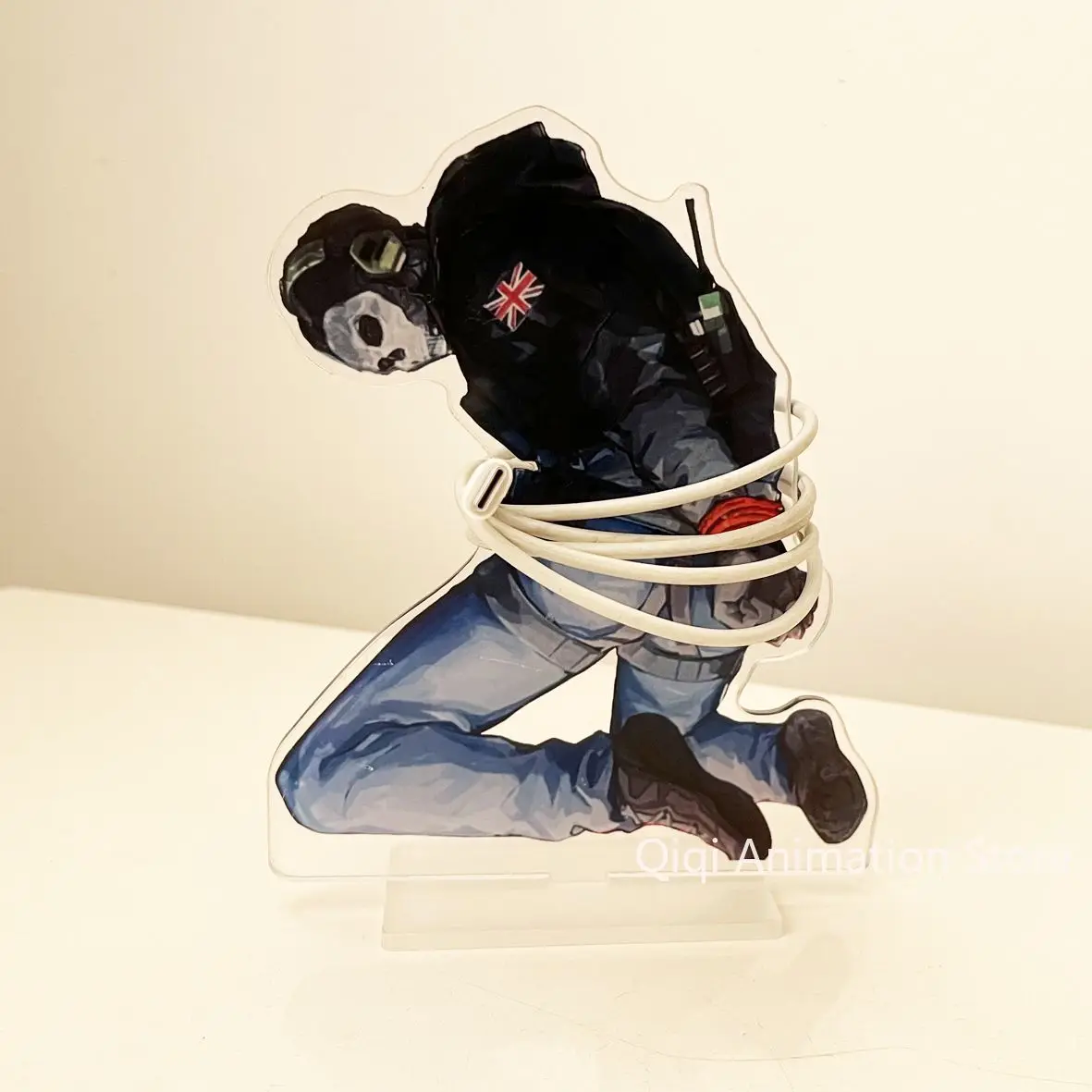 

Аниме Call of Duty Ghost акриловая подставка модель косплей декор стола модель тарелка реквизит украшения рождественские подарки