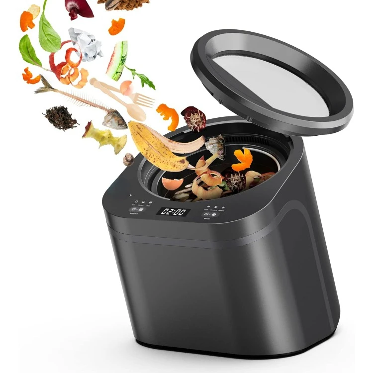 

Electric Compost Bin Kitchen, Smart Kitchen Waste Composter, Food Composter Indoor/Outdoor, Food Cycler with 3L Capacity