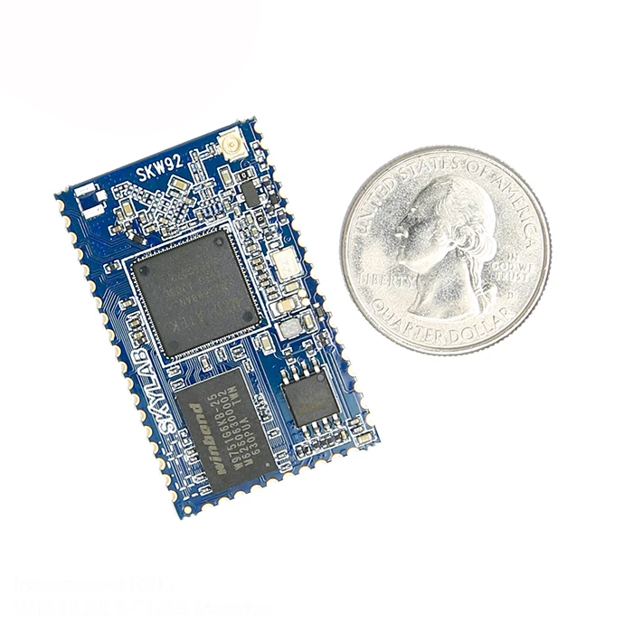 

SKW92B 580MHz MIPS CPU 1T1R 2.4GHz Low Power Wireless WiFi AP Module