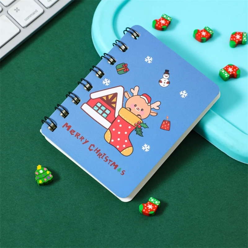 Twin-coil Binding Mini Notebook Pocket Writing Pad สำหรับเด็กผู้ใหญ่