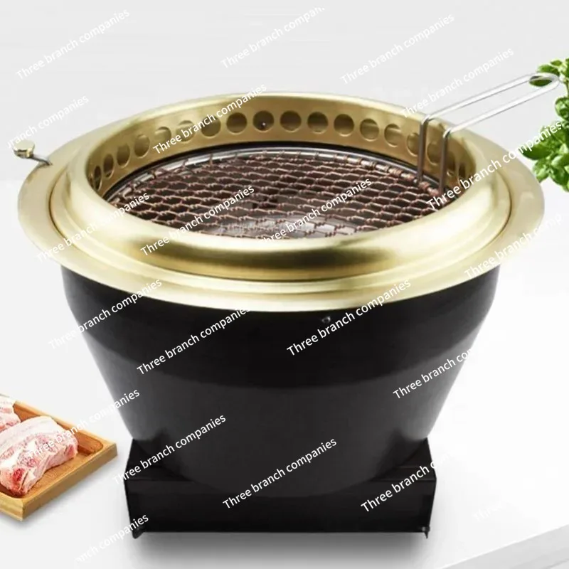 2025 venta al por mayor grande japonés Keramik Kompor Yakiniku japonés parrilla barbacoa estufa parrilla mesa para restaurantes