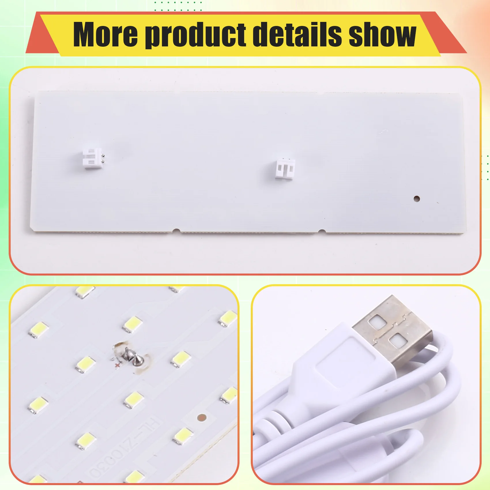 

B63B-CMYK LED Backlight Board PLA Basic Lithophane Bundle 3D Print CMYK LED Light Panel LED Photo Kit