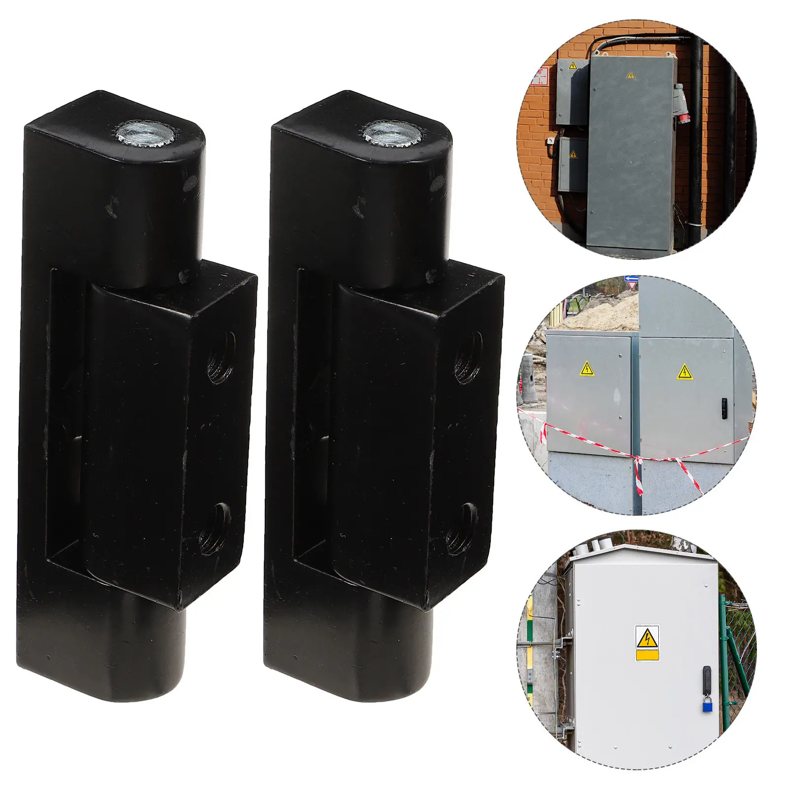 

2Pcs Hinges High Strength Aluminum Alloy Mechanical Cabinet Door Heavy Duty Replacement Reinforced