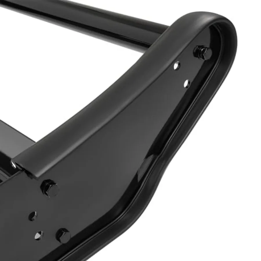 Protector de cepillo para parrilla de alta resistencia, Compatible con Ford Explorer 2011-2015, barra de empuje para parrilla delantera, barra de toro recubierta de polvo de acero negro