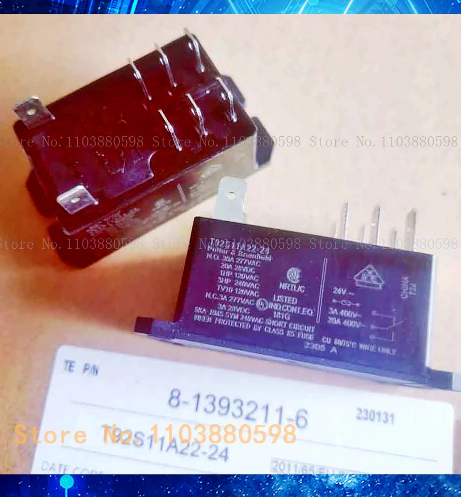 T92S11A22-24 T92S11A22 24VAC/30A