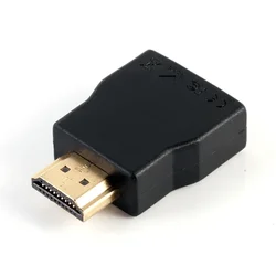 Mini Portable HD Surge Protector for ESD Lightning Surge Protection HD-Compatible Connector Adapter Support HDCP HDTV DVD PC