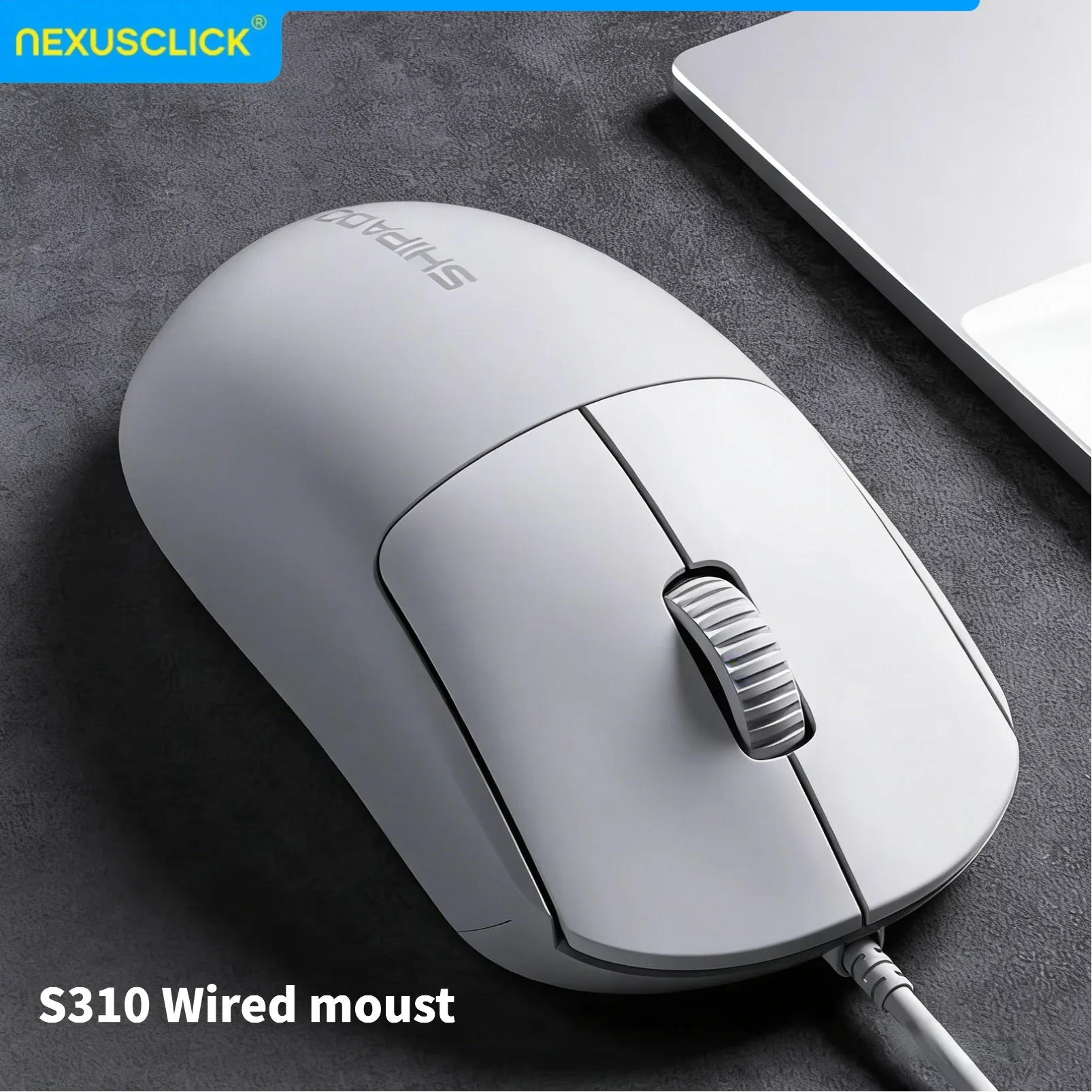 NexusClick Hot Selling USB Cable Optical Business Mouse,Ergonomic Office Gaming Desktop Laptop Computer Mice Neutral Wired Mouse