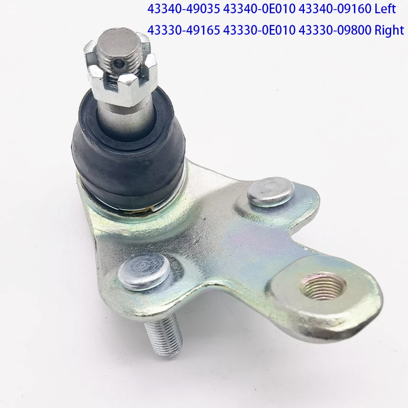 

ДЛЯ TOYOTA LEXUS Highlander RX200T RX270 RX300 RX350 RX450HL Шаровая головка нижней подвески OEM 43340-49035 43330-49165