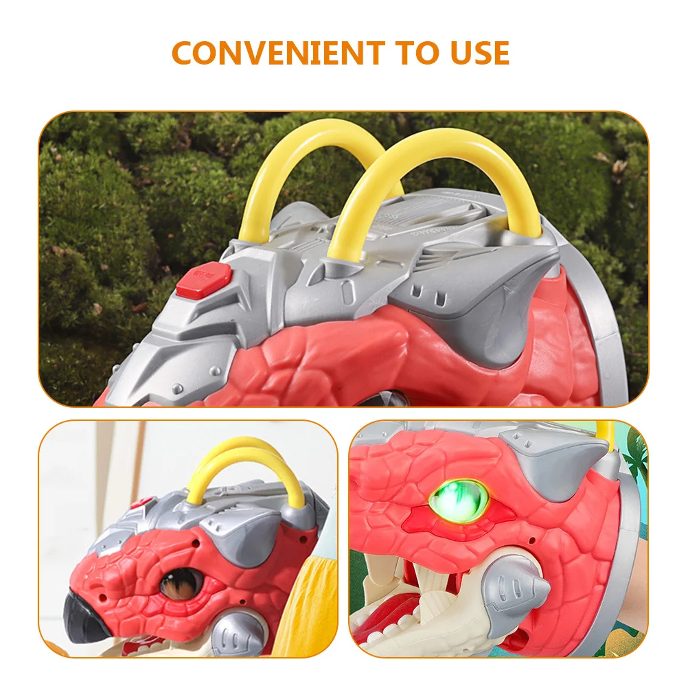 Dinosaur Hand Puppet Set Realistic Detailed Painting for Children Infants Creative Storytelling Show School Activity Fun