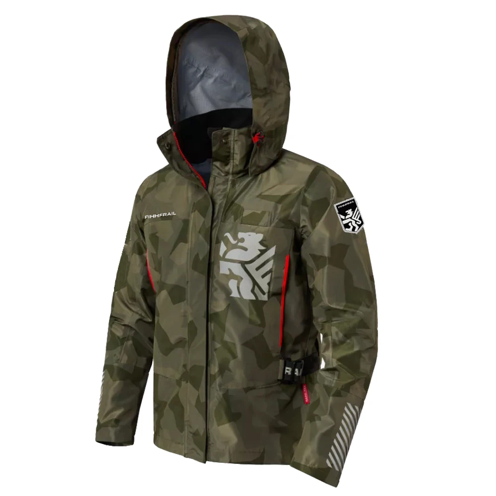 Damenjacke HARD-TEX Wasserdichte Winter-Angelkleidung Geeignet für Camping, Reiten und Erkundungen mit Kapuze Wärmeisolierende Outdoor-Jacke – Detail 5