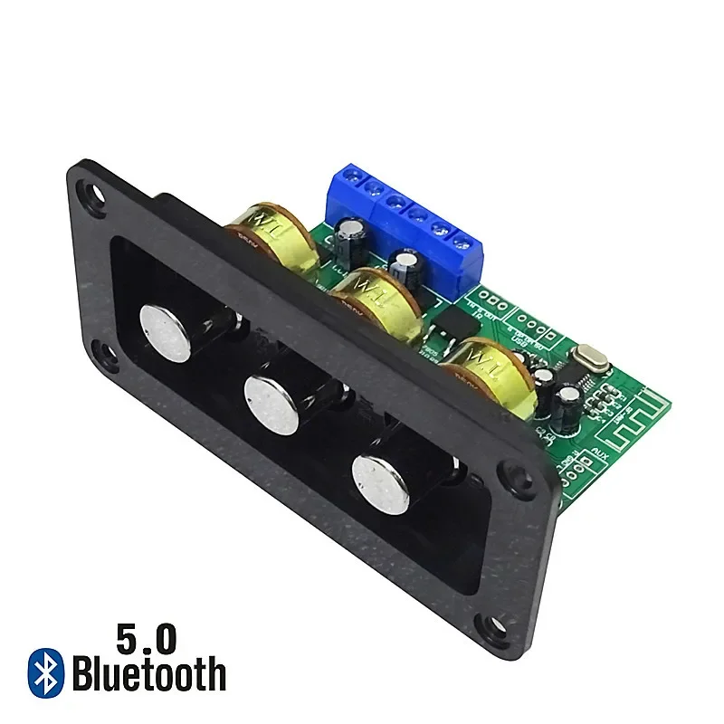 SOTAMIA Bluetooth Amplifier Audio Board 20Wx2 Stereo Mini Amp Sound Power Amplifiers AUX U Disk Decoder Treble Bass Adjustment