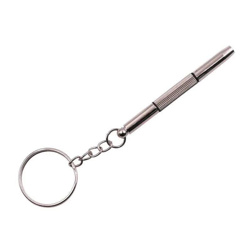 New Glasses Screwdriver Eyeglass Screwdriver Watch Repair Kit with Keychain Portable Hand Tools Precision Screwdriver Tools