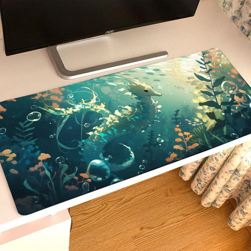 

Large Anime Mouse Pad Underwater Adventure Xxl Mousepad Gamer Deskmat Keyboard Mat Mats Cute Mause Office Pc Pads Mice