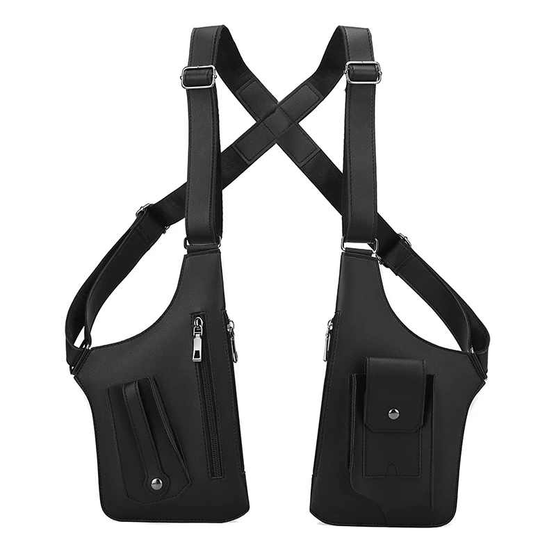 Taktische Outdoor-Brusttasche, Taktische Angeltasche, Outdoor-Sport-Brusttasche, Mehrzweck-Taktische Westentasche für Herren – Detail 14