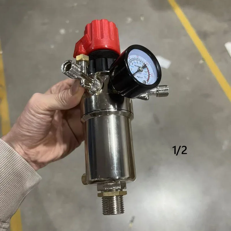 Air Compressor Oil Water Separation Filter Pneumatic Pressure Regulator Air Source Treatment and Regulation