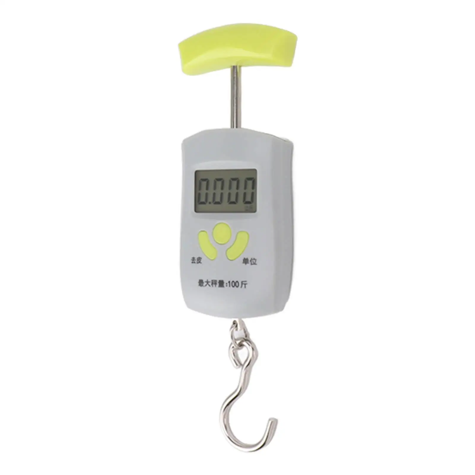 50kg/110lb Hanging Luggage Scale - Portable Electronic Weighing Scale for travel & Shipping