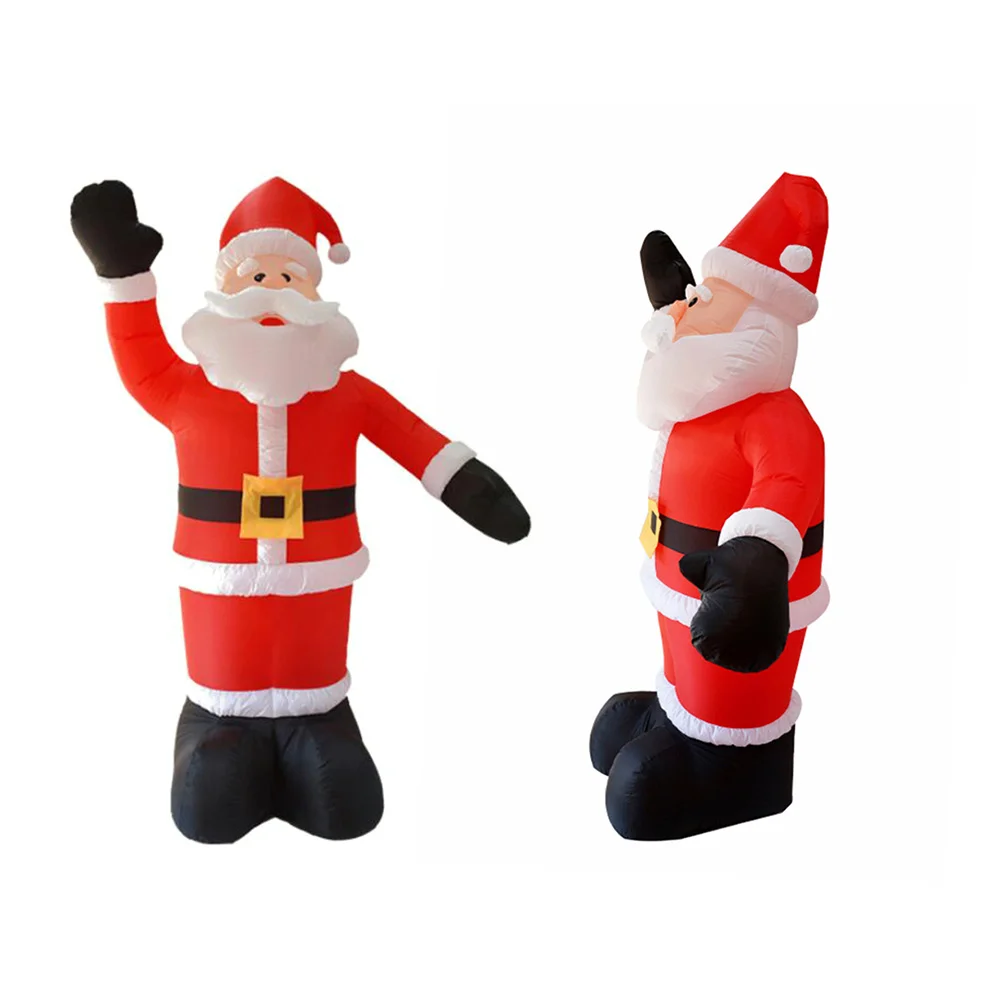 

Inflatable Santa Claus Balloon Christmas Party Props for Courtyard Garden with US Plug Christmas Inflatable Santa