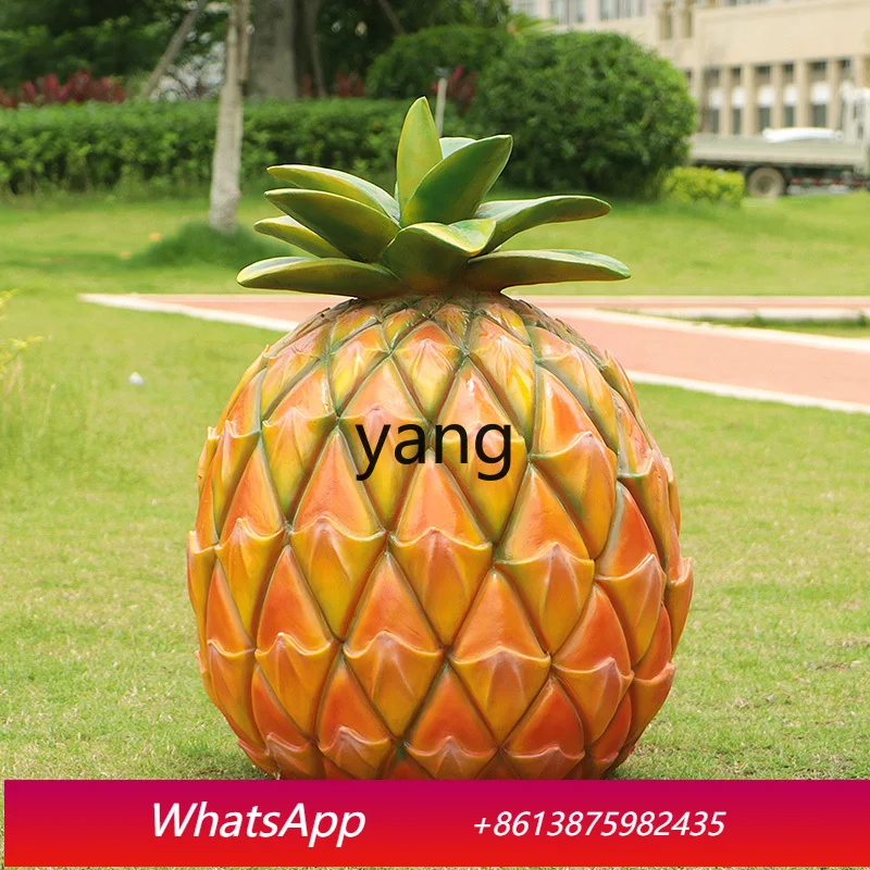 cx Outdoor Garden Artificial Plant Fiberglass Fruit Vegetable Sculpture Landscape