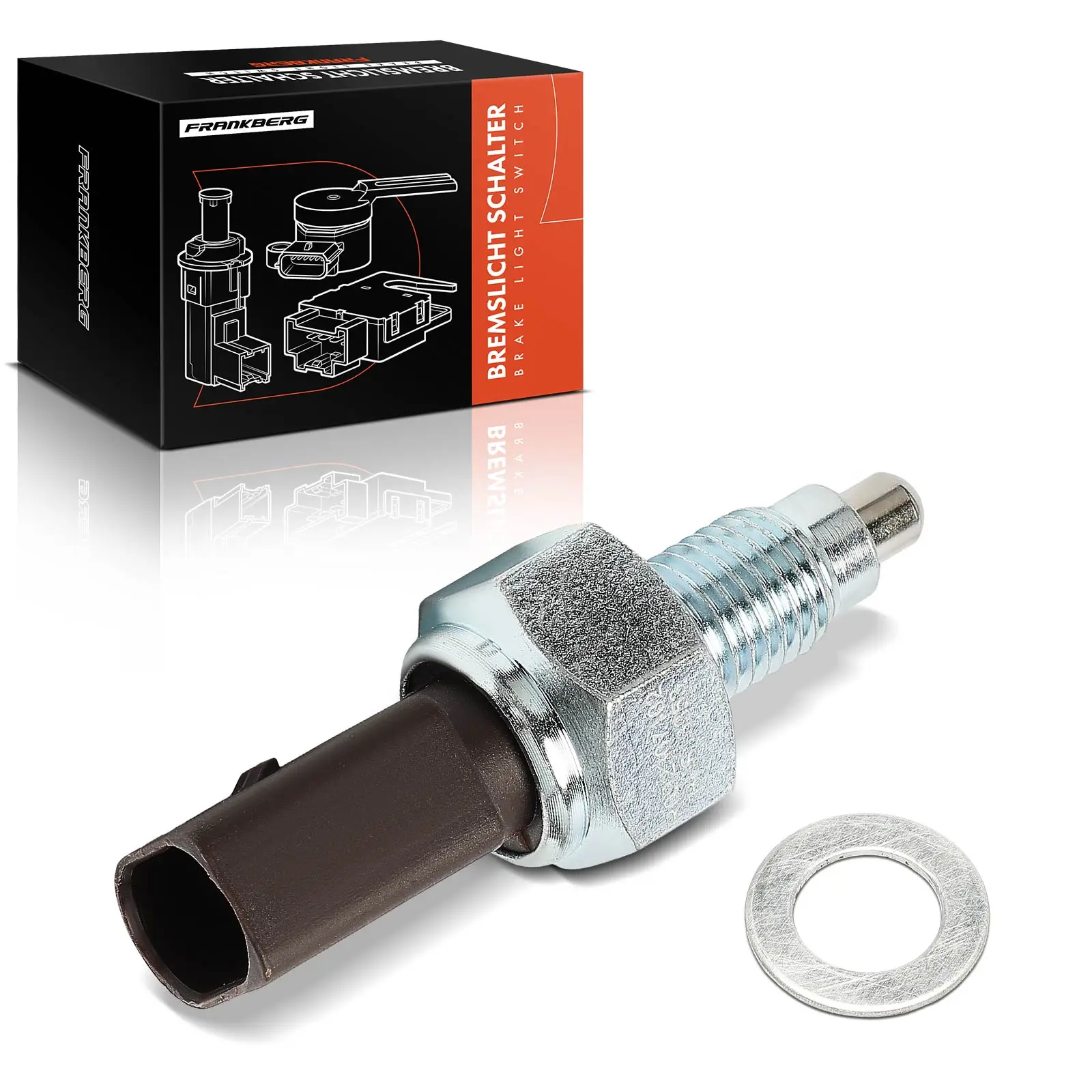 Frankberg 1x Remlichtschakelaar voor VW Golf 4 5 6 Polo T5 Passat Bora Audi A1 A2 A3 TT 1514133 1119746 6M21-15520-AA