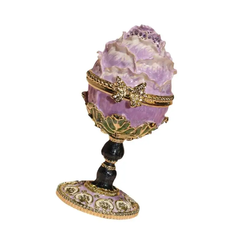 

Sturdy Metal Easter Holiday Ornamental Case For Storing Small Accessories