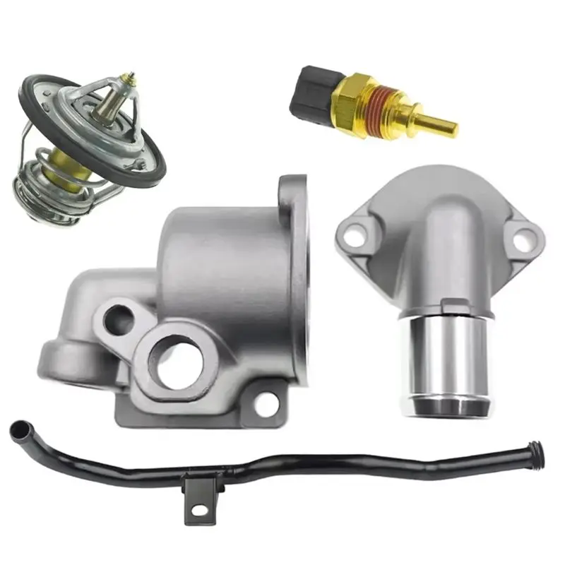 

A21E-Inlet-Outlet Water Thermostat Housing For Getz Accent 1.3 1.5 25510-42010 25613-22600 25611-22011