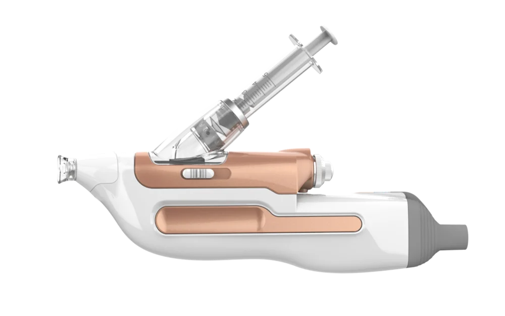 Le plus récent appareil de mésothérapie faciale sans aiguille rajeunissement de la peau blanchissant et Lifting Machine de beauté Machine d'épluchage à Jet d'oxygène