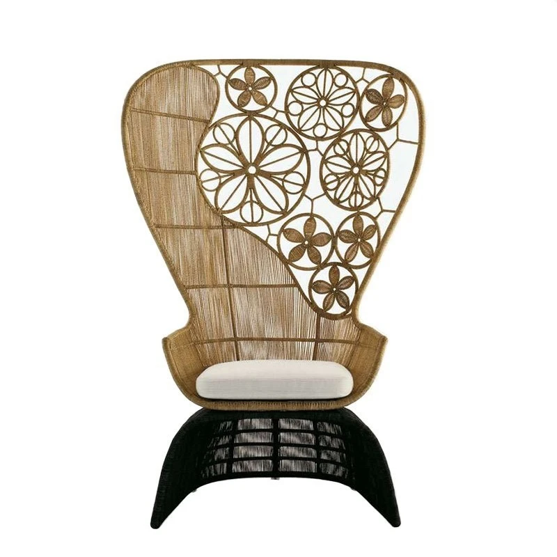Outdoor sofa courtyard villa outdoor rattan chair sofa