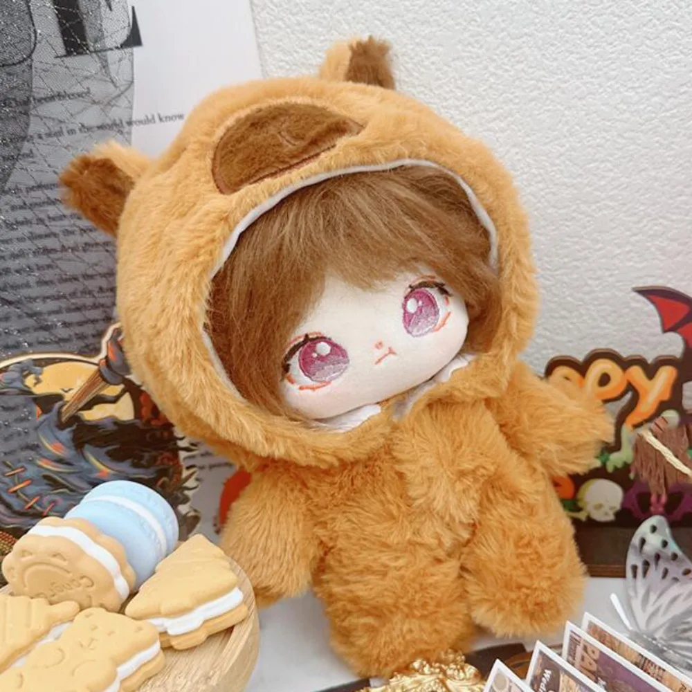 Capybara Jumpsuit 20cm Cotton Doll Clothes Dress Up Onesuit Star Doll Jumpsuit Kawaii Animals No Attributes Dolls Clothes