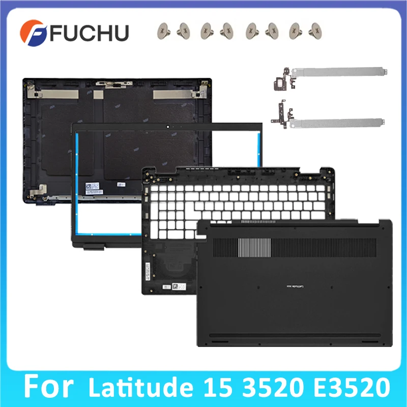 

NEW For Latitude 3520 E3520 Screen Back Cover Front Frame Upper Cover Bottom case Hinge Keyboard 017XCF 0H5YMR