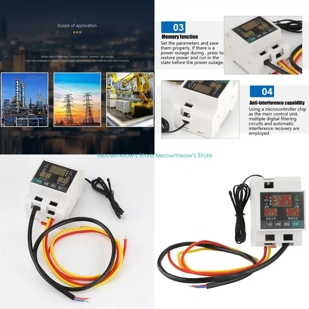 

W91A Контроллер температуры 3 Экранный модуль автоматизации HVAC