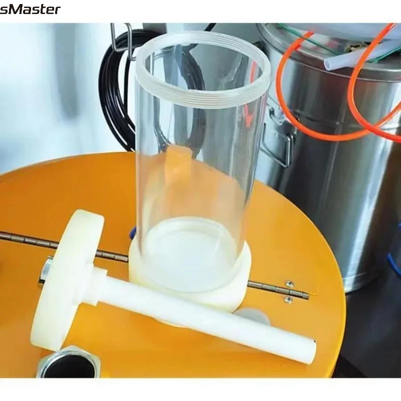 Machine de revêtement de poudre électrostatique SMaster, petit baril de fluidisation pour pulvérisation électrostatique, trémie