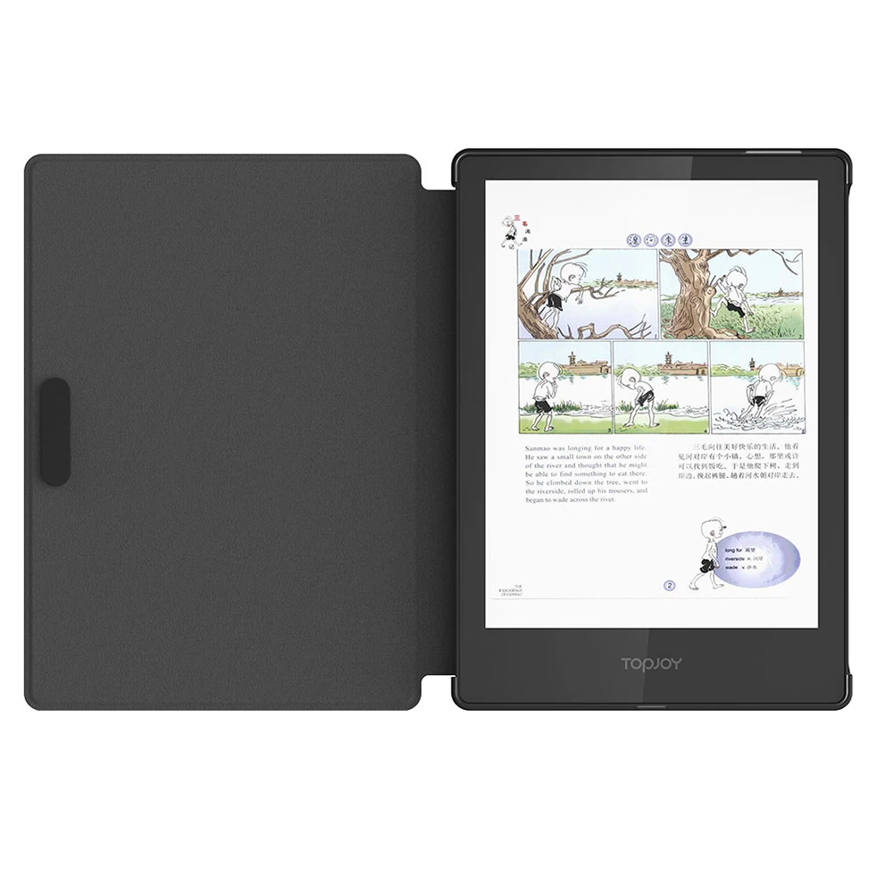 Electronic Book Reader With Ereader Black White 6 Inch Ewriter