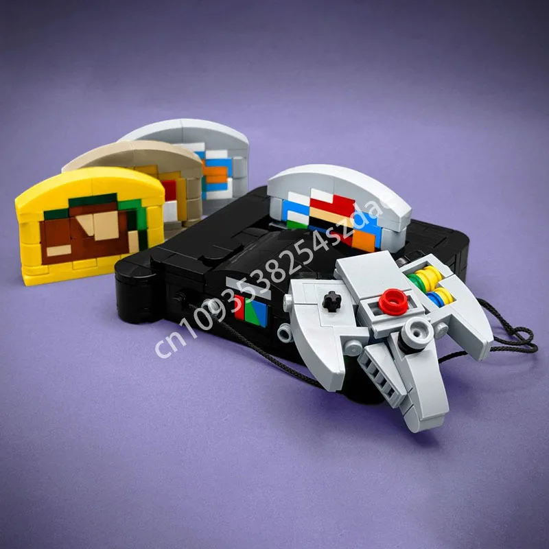 1472 قطعة MOC Brickendo وحدة التحكم المنزلية حزمة اللبنات الخيال الفضائي حتى البلاستيك الأطفال أطفال عيد الميلاد لعبة هدية #1