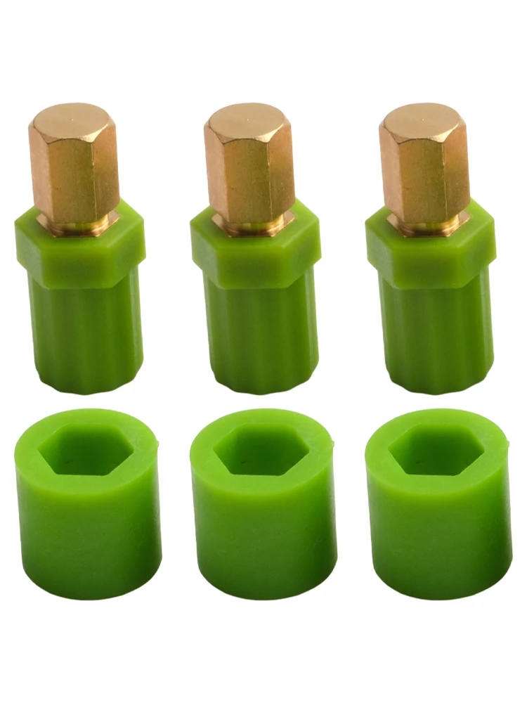 DIY Repair Kit Green KP Series Coupler Easy Installation High Compatibility Brass Material Complete Repair Instructions