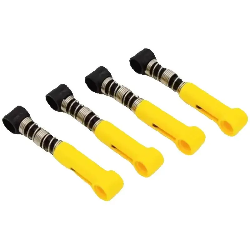 10PCS 76537 Soft Spring Shock Arm MOC Technological Bricks DIY Parts Building Blocks Shock-absorbing Arm For 76138 Toys