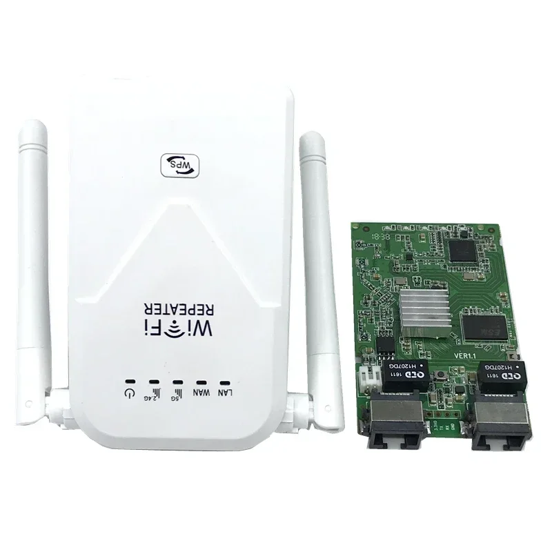 

Ретранслятор Wi-Fi, 750 Мбит/с, мини-ретрантидор, усилитель сигнала Wi-Fi, ЕС/США, 2,4G + 5,8G, Wi-Fi-удлинитель, 2*5 дБи, антенна 802.11b/g/n/ac, беспроводная связь