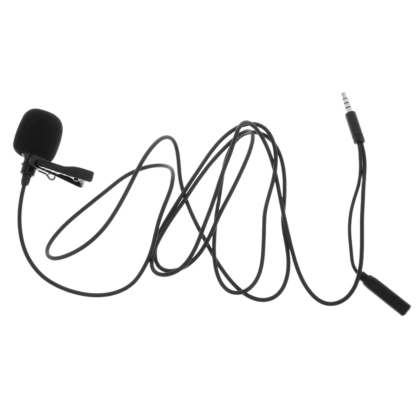 

Lavalier Microphone Mini Mobile Clip Cell Phone Singing Classroom Small Mics Portable Recording Video Compatible Smartphones