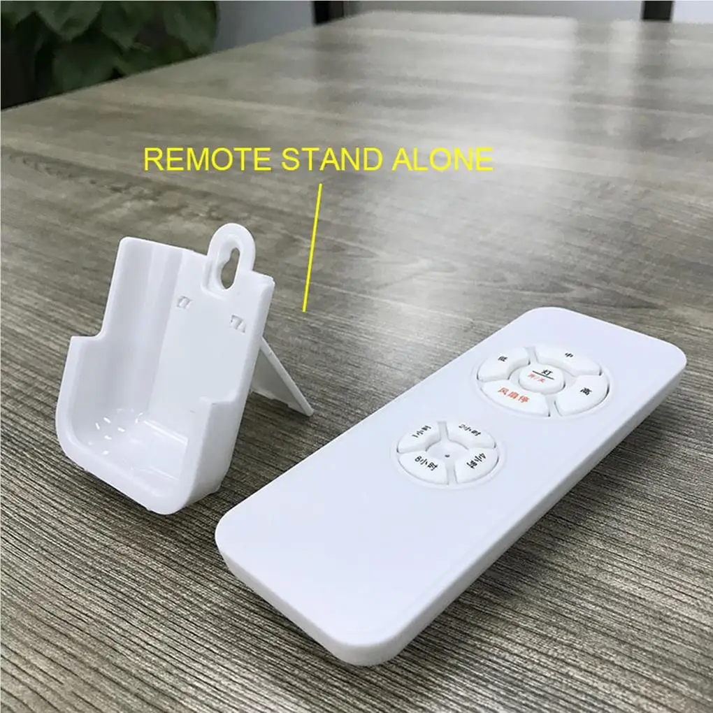 Kit Remote Control kipas nirkabel Universal, pengendali jarak jauh 4 tak 3 kecepatan untuk kipas langit-langit dengan pengontrol