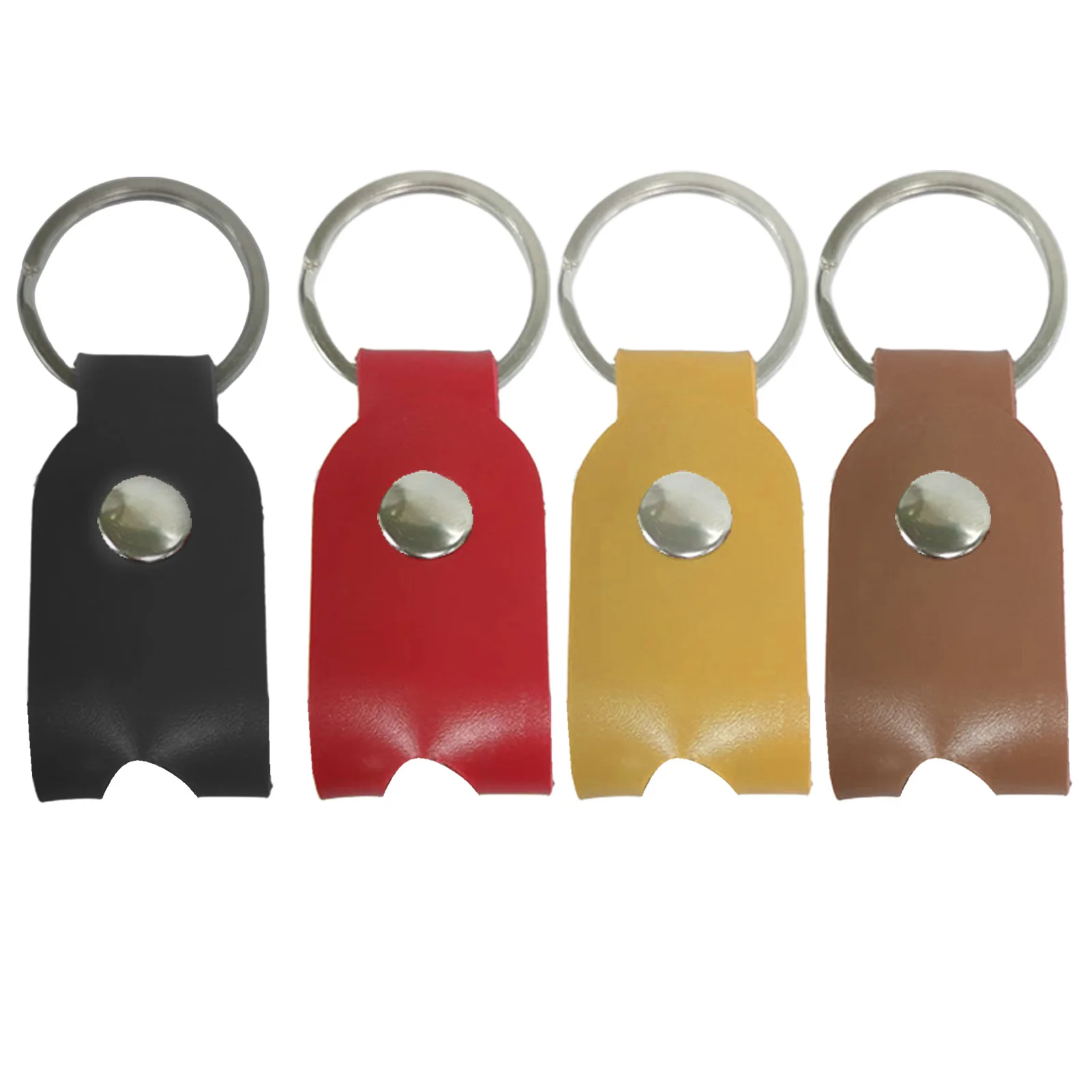 PU Leather Drum Key Holder Drum Keychain Case Gift for Drummer Drumstick Key Ring Drum Key Tool