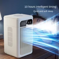 Mini ventilateur de bureau USB portable, climatiseur domestique, ventilateur alimenté par batterie rechargeable 3000 mAh avec réservoir d'eau de 370 ml, atomiseur de bureau 1