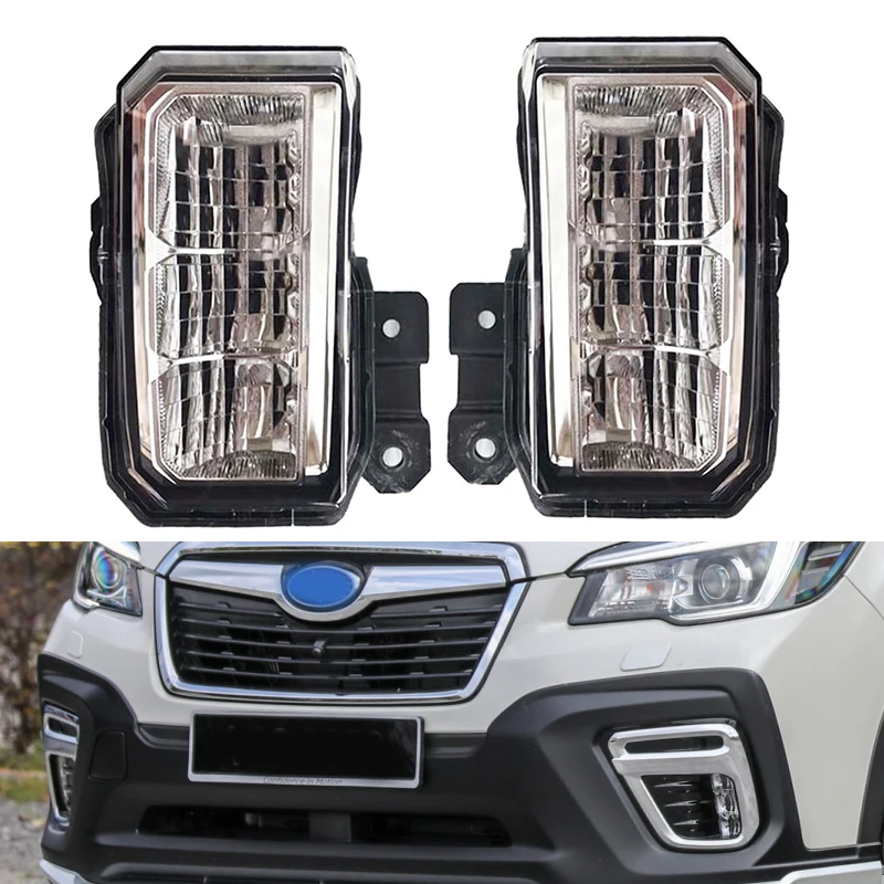

Поп для Subaru Forester SK 2019 2020 2021, светодиодные противотуманные фары, противотуманные фары, противотуманные фары, передний бампер, 84501SJ000 84501SJ010