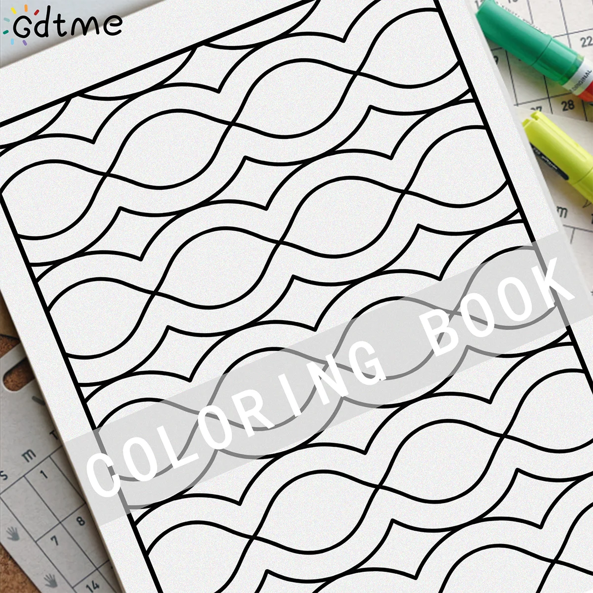 SATISFYING PATTERNS Malbuch zur Stressabbau – Kunsttherapie gegen Angstzustände und Achtsamkeit mit kreativen Malseiten – Detail 3