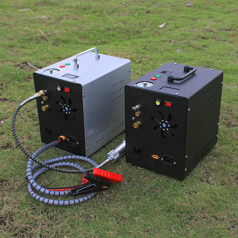 2V-220V vehicle high pressure inflator 30MPA diving gas cylinder electric portable air pump 40 pressure