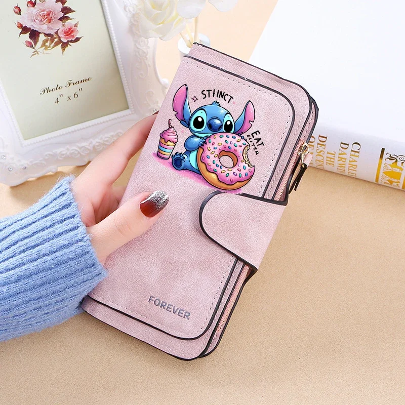 Lilo & Stitch Wallet Women Wallets Card Wallet Coin Wallet Women Bags for Women Purse ID Wallets Female Coin Purse Kawaii Gift