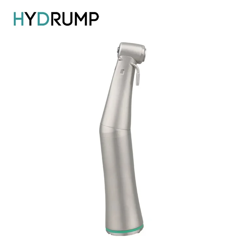 Handpiece dental de baixa velocidade com LED, fibra ótica, implante de odontologia, cabeça destacável, anel verde, 20-1