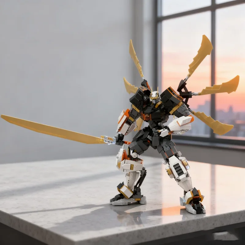 

1106pcs MOC Cole S Titan Mech Torso Upgrade Ninjia Model Toys Building Blocks DIY Creative Brick Kids Christmas Gifts Birthday