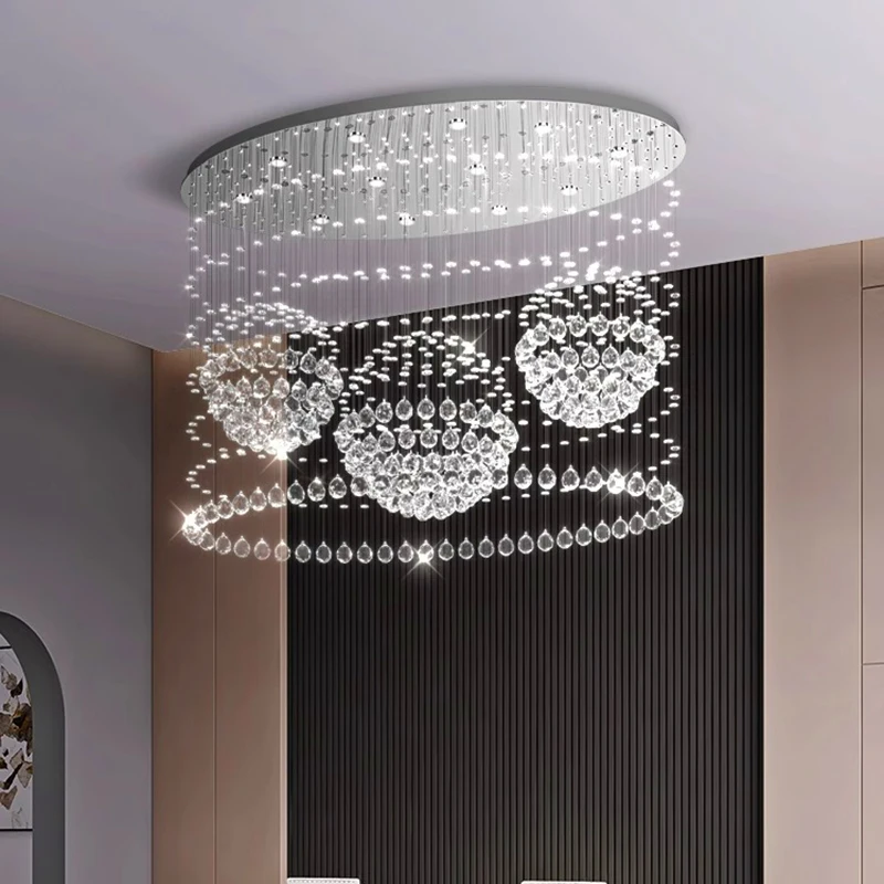 

home decorationPendant lights, luxury crystal living room chandelier, dining room Pendant lamp, ceiling light, indoor lighting