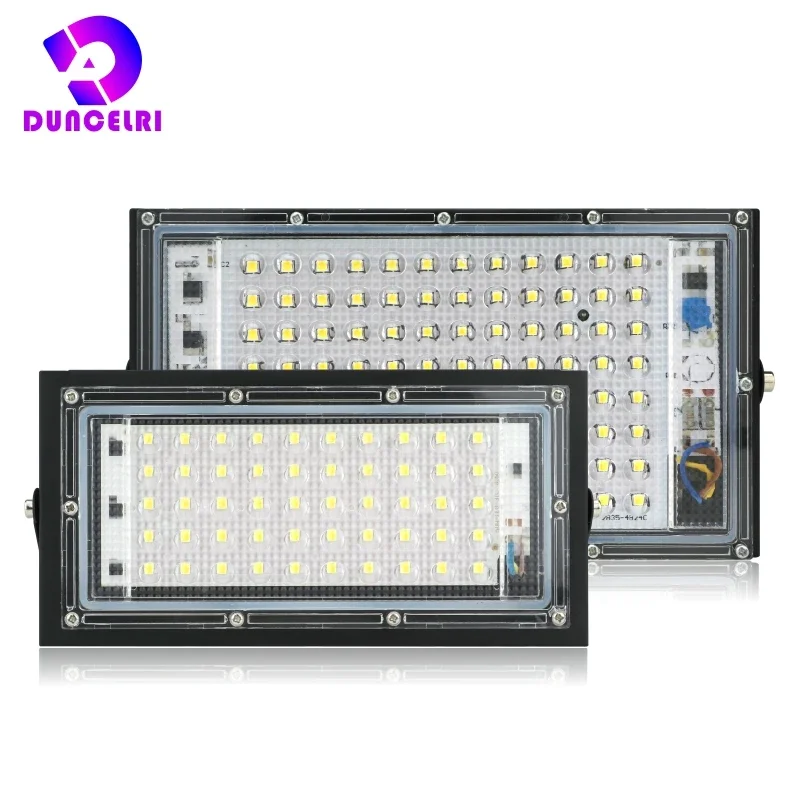 

50W 100W Led Flood Light AC 220V 230V 240V Outdoor Floodlight Spotlight IP65 Waterproof LED Street Lamp Landscape Lighting