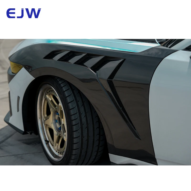 

For 2024 Ford Mustang Carbon Fiber Blade Automotive Specific Carbon Fiber GTD Narrow Body Edition Front Safety Side Fenders